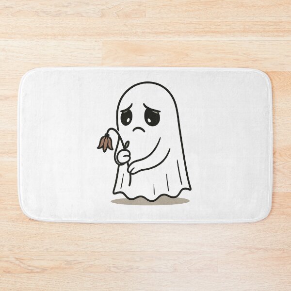 Item preview, Sad Ghost Flower Shirt – Soft Goth Halloween Aesthetic designed and sold by Infinirish.