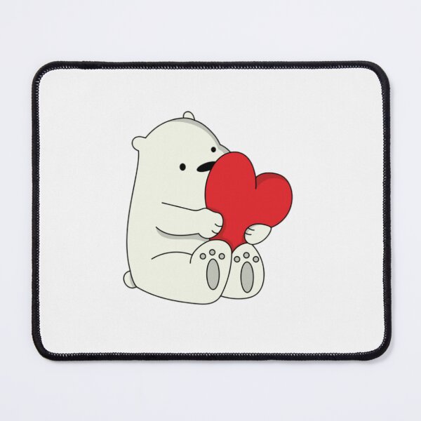 Item preview, We Bare Bears Ice Bear Big Heart designed and sold by kiamiontie.