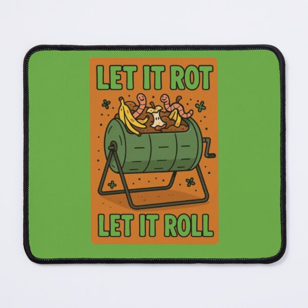 Item preview, Let It Rot, Let It Roll Compost Tumbler Design designed and sold by ShamblesShirts.
