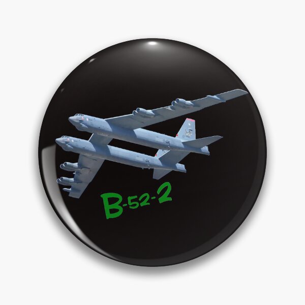 Artikelvorschau, doppeltes B52-Flugzeuglogo entworfen und verkauft von VWscout2.