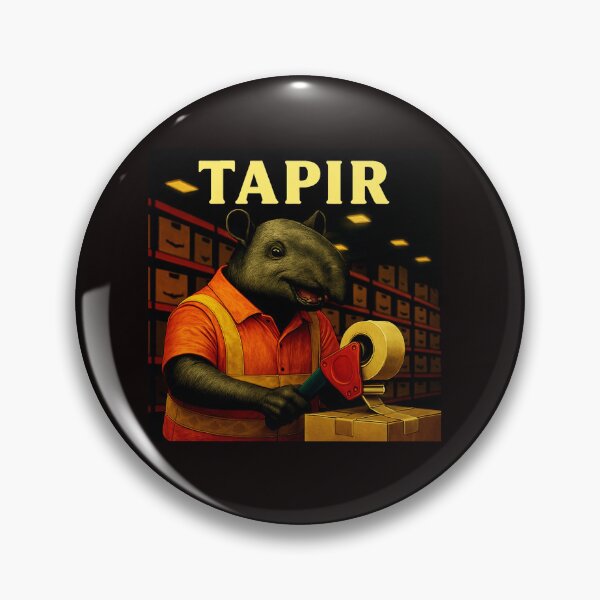 Item preview, Tapir Animal Design designed and sold by TeeCraftTeeCo.