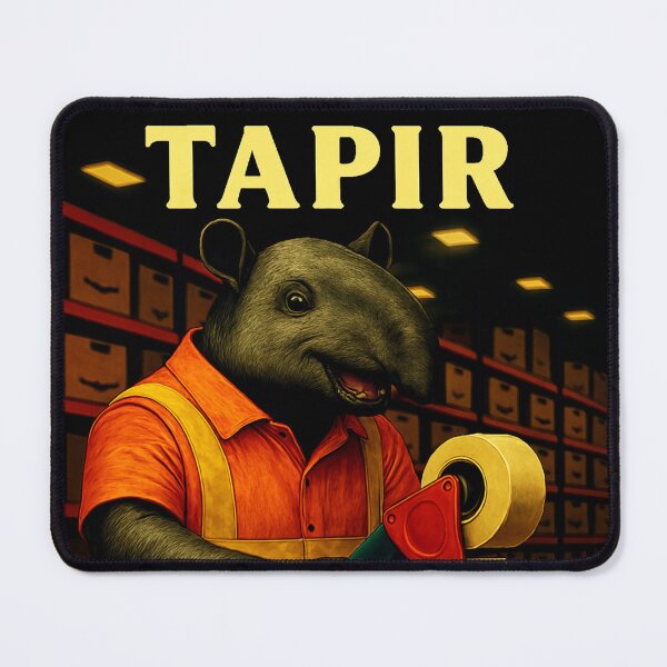 Item preview, Tapir Animal Design designed and sold by TeeCraftTeeCo.