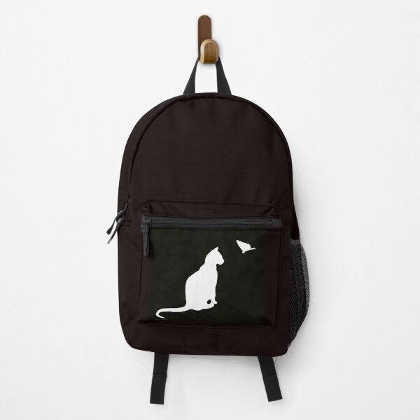 Item preview, Cat Watching Butterfly Silhouette designed and sold by Fotobabayaga.