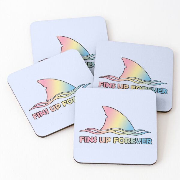 Item preview, Fins Up Forever - Pastel Macaw designed and sold by enchantedsea.