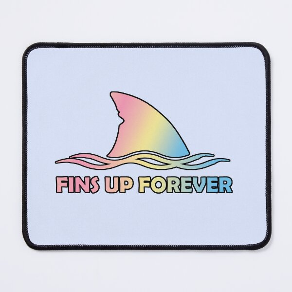 Item preview, Fins Up Forever - Pastel Macaw designed and sold by enchantedsea.