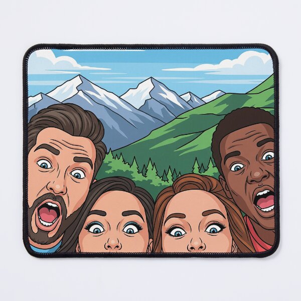 Item preview, Funny Faces, Mountain Escapade designed and sold by redshop036.