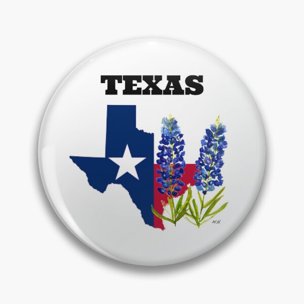 Item preview, Texas Blue bonnets watercolor flowers designed and sold by Monika Howarth.