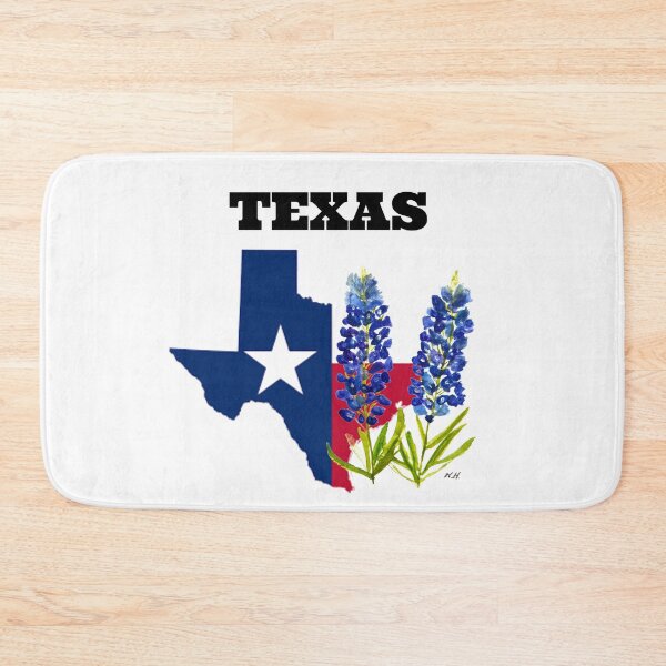 Item preview, Texas Blue bonnets watercolor flowers designed and sold by Monika Howarth.