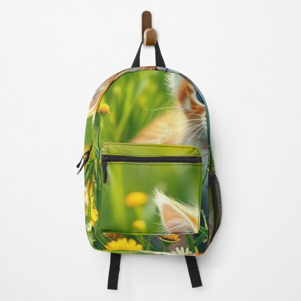 Item preview, Sunlit Meadow Kitten in Bloom designed and sold by Bohospiritart.