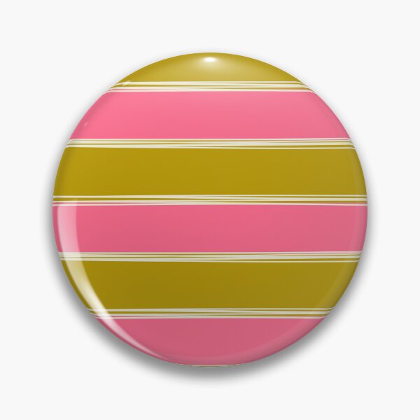 Item preview, Bold Lined Stripes Pattern in Pink Chartreuse Cream designed and sold by kierkegaard.