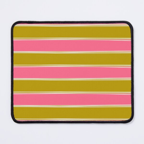 Item preview, Bold Lined Stripes Pattern in Pink Chartreuse Cream designed and sold by kierkegaard.