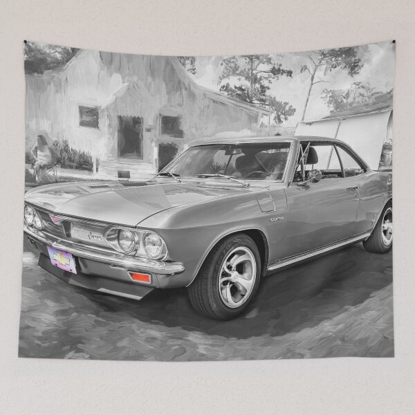Item preview, 1966 Pink Chevrolet Corvair Corsa X104 designed and sold by RichFrancoCars.