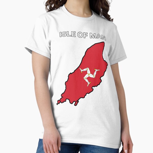 Item preview, Isle of Man Flag Map Design designed and sold by atomstartup.