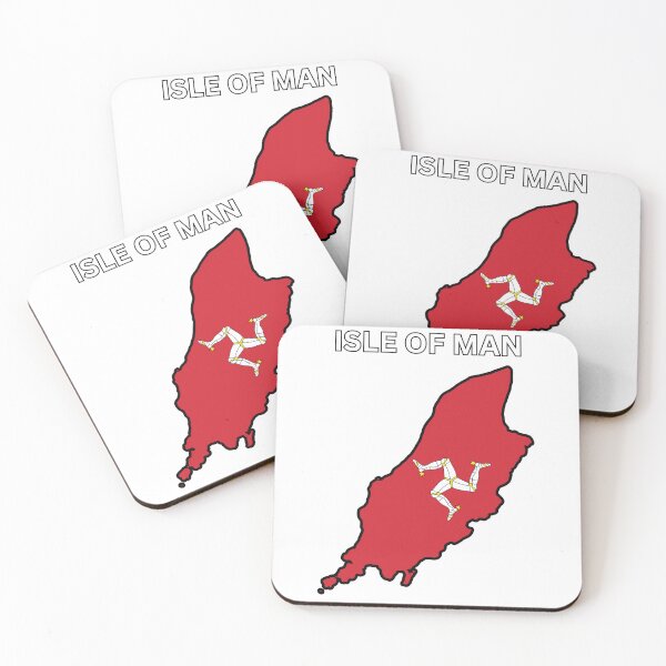 Item preview, Isle of Man Flag Map Design designed and sold by atomstartup.