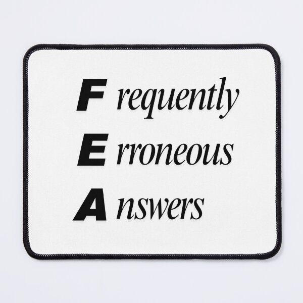 Item preview, Funny FEA Civil Engineering Acronym Pun designed and sold by ThePungineer.
