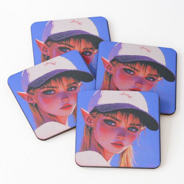 Item preview, Anime Elf Blonde Hair Blue Eyes Summer designed and sold by V-Fantasy.