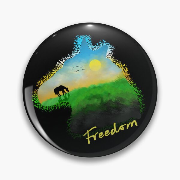 Item preview, Freedom Horse Silhouette designed and sold by Creation Overload.