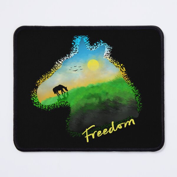 Item preview, Freedom Horse Silhouette designed and sold by Creation Overload.