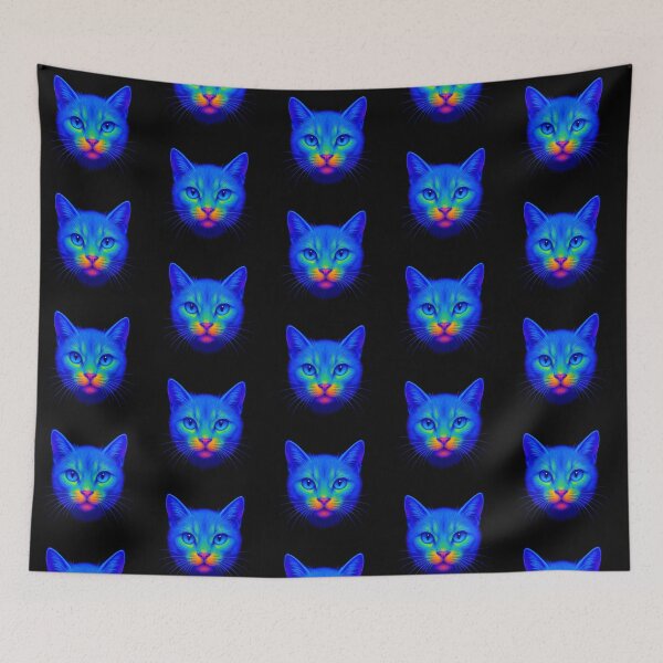Item preview, Neon Gaze Feline designed and sold by zzz888.