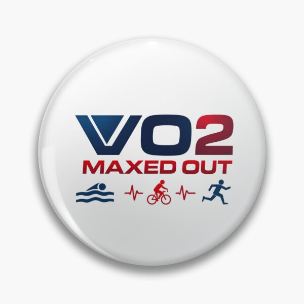 Item preview, VO₂ Maxed Out | Triathlon Performance Motivation Design designed and sold by Triathlongram.