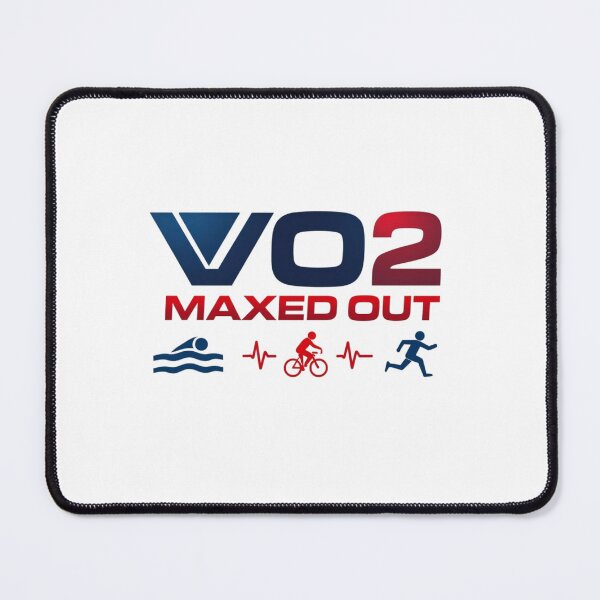 Item preview, VO₂ Maxed Out | Triathlon Performance Motivation Design designed and sold by Triathlongram.
