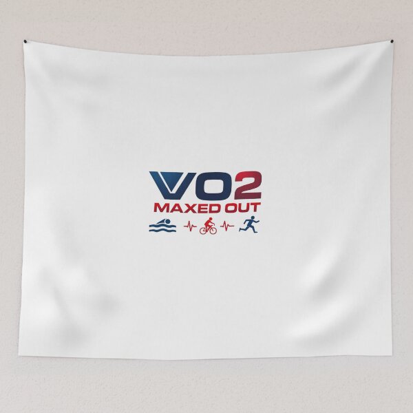 Item preview, VO₂ Maxed Out | Triathlon Performance Motivation Design designed and sold by Triathlongram.