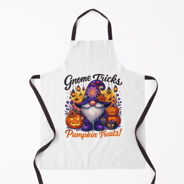 Item preview, Gnome Tricks, Pumpkin Treats | Crewneck Halloween Gnome designed and sold by skkyfaithArtz.