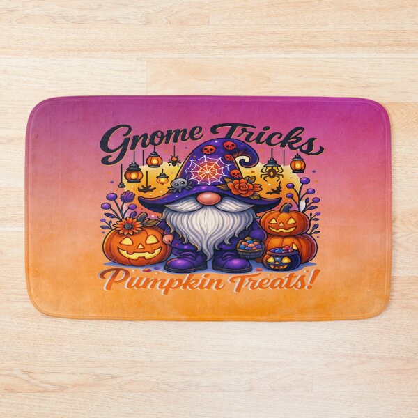 Item preview, Gnome Tricks, Pumpkin Treats | Crewneck Halloween Gnome designed and sold by skkyfaithArtz.