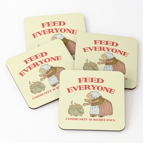 Item preview, Feed every one Community is resistance designed and sold by remerasnerdas.