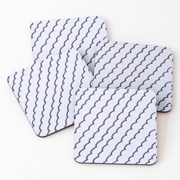 Item preview, Wavy lines designed and sold by Quennie Bacol Artwork.