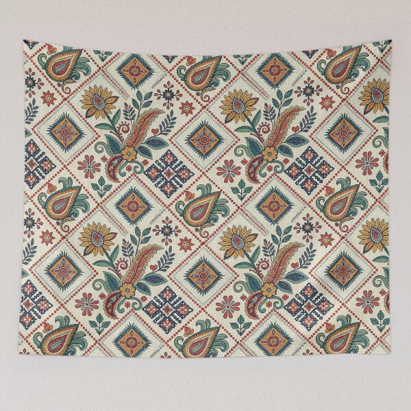 Item preview, Bohemian Folk Art Floral Paisley Seamless Pattern. designed and sold by RGShirtWorks.