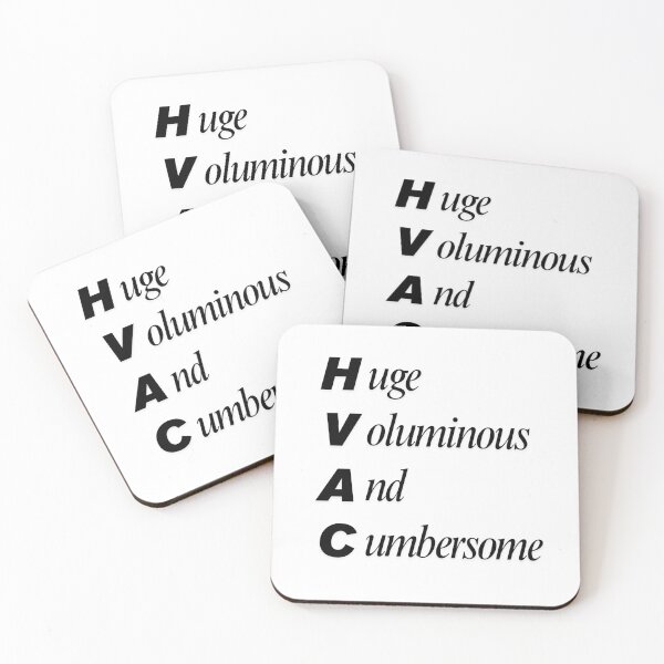 Item preview, Funny HVAC Civil Engineering Acronym Pun designed and sold by ThePungineer.