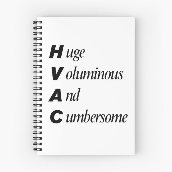 Item preview, Funny HVAC Civil Engineering Acronym Pun designed and sold by ThePungineer.