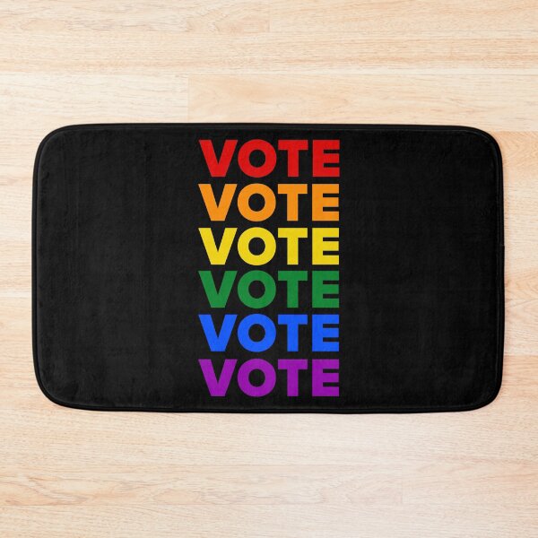 Item preview, Vote Repeated – LGBTQIA+ Pride Colors designed and sold by NiceHatHarry.