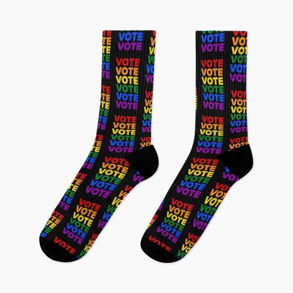 Item preview, Vote Repeated – LGBTQIA+ Pride Colors designed and sold by NiceHatHarry.