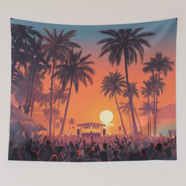 Item preview, Tropical Sunset Rave designed and sold by NikiBS.