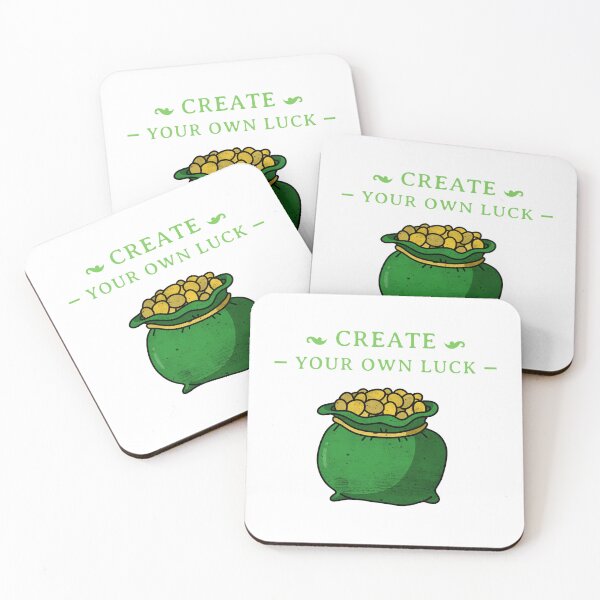 Item preview, Create Your Own Luck designed and sold by Tatsed.