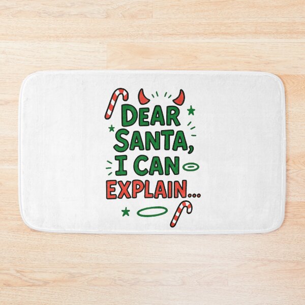 Item preview,  Dear Santa, I Can Explain – Funny Christmas designed and sold by Infinirish.