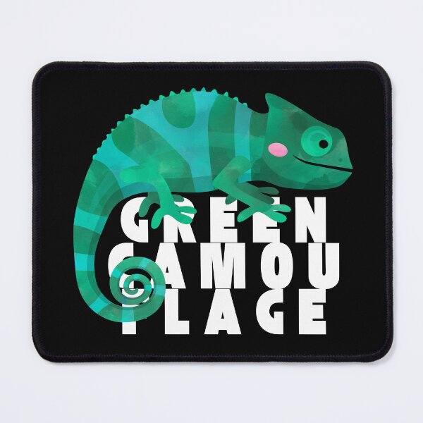 Item preview, Green Camouflage, Chameleon, Mr. Lipsky designed and sold by Mr-Lipsky.