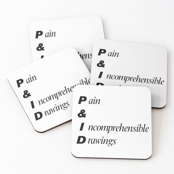 Item preview, Funny P&ID Engineering Acronym Pun designed and sold by ThePungineer.