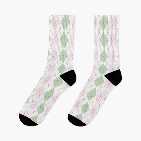 Item preview, Pink and  Green Argyle Pattern designed and sold by -cosmic-.