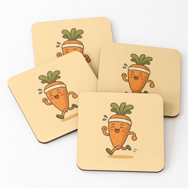 Item preview, Carrot Buddy – The Energetic Sprinter designed and sold by Your Buddy Anthony.