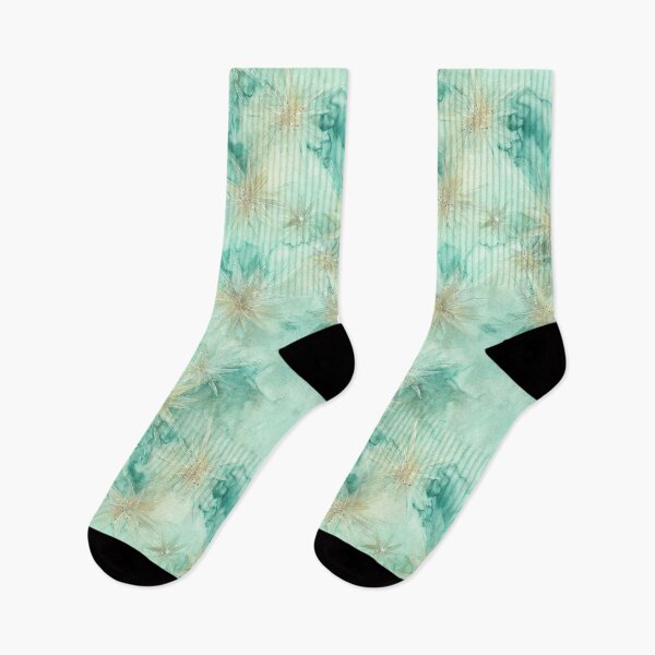 Item preview, Seafoam Starbursts in Aqua Dreams designed and sold by RyanPhamDesigns.