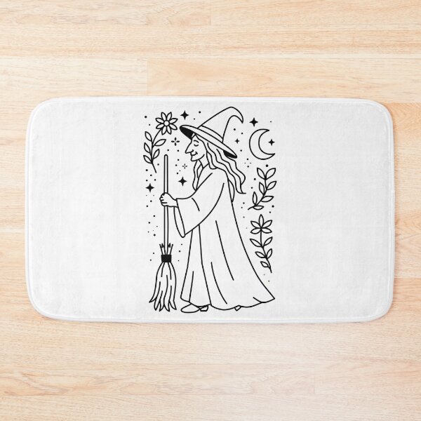 Item preview, Mystical Slavic Witch Illustration   designed and sold by ElisabethRaven.