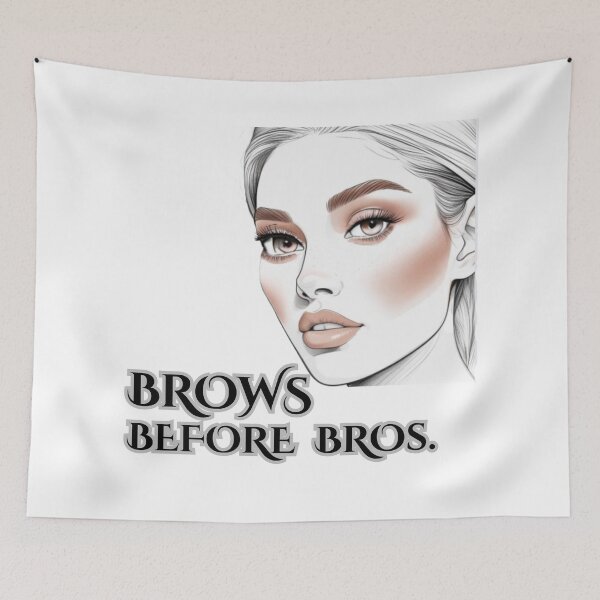 Item preview, Brows Before Bros designed and sold by BreakupCentral.