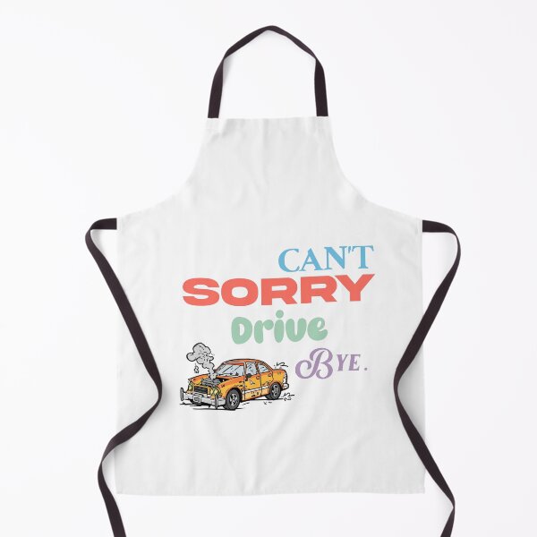 Item preview, Sorry Can’t Drive Bye Cartoon Crash Car Humour Design designed and sold by thundergearshop.
