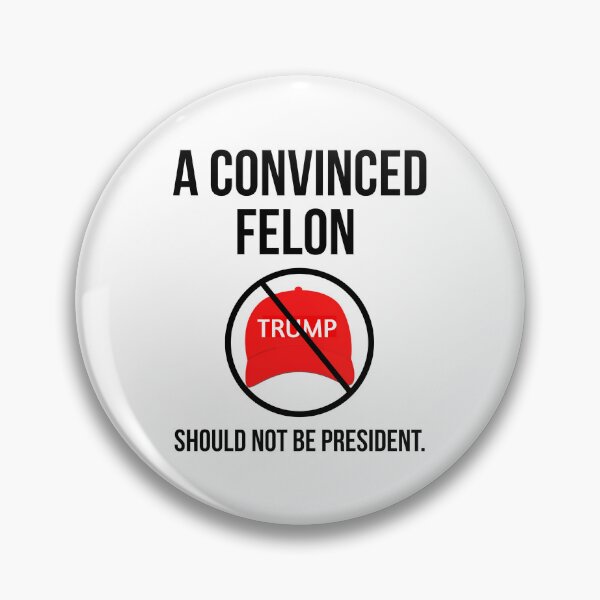 Item preview, A convicted felon should not be president  designed and sold by Rachel the Artist .