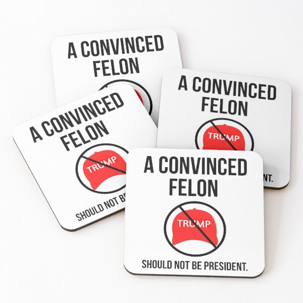 Item preview, A convicted felon should not be president  designed and sold by Rachel the Artist .