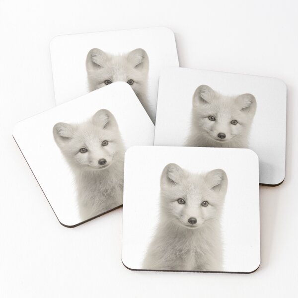 Item preview, Adorable Baby Arctic Fox for Cute Arctic Fox lovers designed and sold by LazyOwlStore.