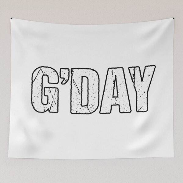 Item preview, G’day, Outlined designed and sold by Memes N Lore .